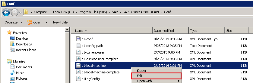 sap installation server name