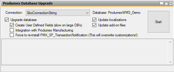 Database Upgrade Tool