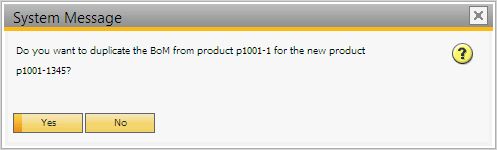 System message