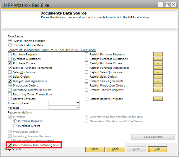 MRP Wizard