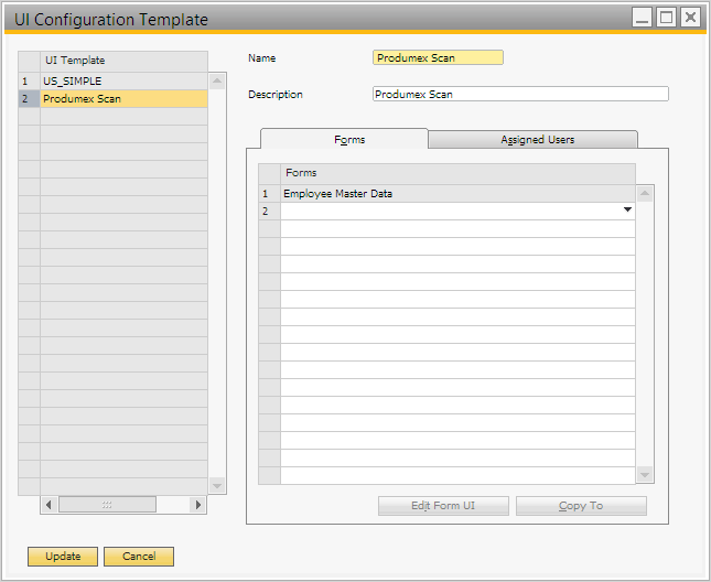 UI Produmex Scan