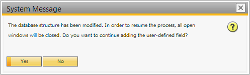 System message