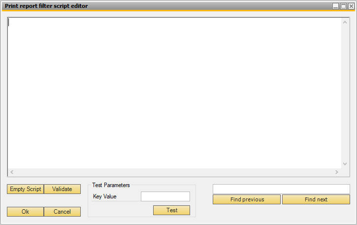 Script Editor